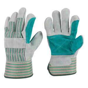 Gants <span class=keywords><strong>de</strong></span> <span class=keywords><strong>soudeur</strong></span> <span class=keywords><strong>de</strong></span> haute qualité sans latex, avec <span class=keywords><strong>manchette</strong></span> en caoutchouc, paume renforcée double, en cuir <span class=keywords><strong>de</strong></span> vachette pleine fleur, gants <span class=keywords><strong>de</strong></span> sécurité générale - Product Image 3