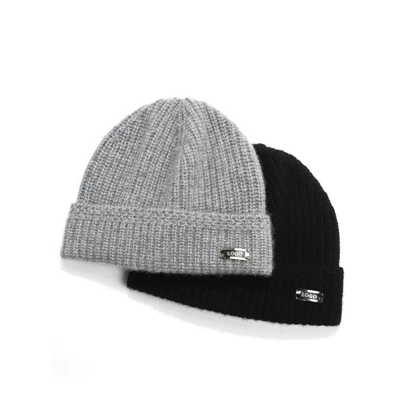 Topi Beanie Rajutan Polos Grosir Kupluk Kulit Kustom 100% Beanie