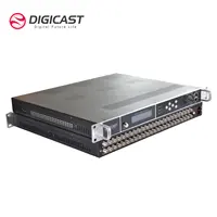 Цифровой Headend CATV 16 DVBS2 до 4DVBT FTA тюнер для радиочастотного трансмодулятора спутник для IP QAM RF модулятора