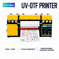 Imprimante UV DTF A3 à prix de gros usine, machine d'impression d'étiquettes et d'autocollants à plat de petit format 30 cm pour petites entreprises