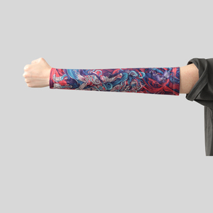Manguitos de protección solar transpirables con estampado de <span class=keywords><strong>tatuajes</strong></span>, estilo chino de moda, anti-UV, para verano - Product Image 4