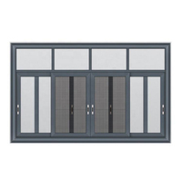 Vidrio Templado de Seguridad de Doble Acristalamiento de 5 mm Plus 12A Plus, Aleación de Aluminio, Diseño Moderno, Reducción de Calor, Resistente a Impactos y Robos, Seguro