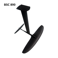 Aile hydrofoil Axis BSC 890 en fibre de carbone et aluminium 1232 cm² - Foil de surf portable et durable pour le kitesurf et le pump foiling