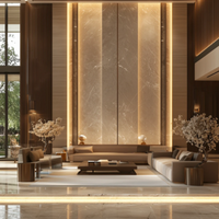 Grande dalle de marbre naturel Paia, design moderne, pour escalier, cuisine, salle de bain, appartement, villa, hôtel, bureau, entrée intérieure, garantie 1 an
