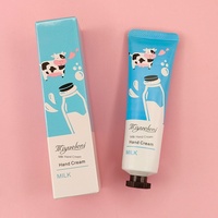 Crème pour les mains en boîte de style coréen Mi Yue Le Ni 30g, hydratante, non grasse, rafraîchissante, coffret cadeau, parfum de fleurs et de fruits
