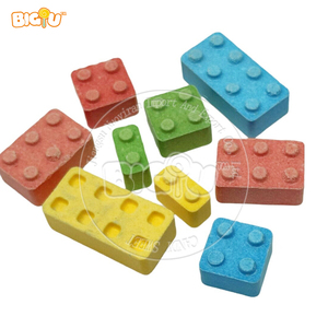 Venta al por mayor de fábrica, bloque con sabor afrutado, tabletas prensadas, dulces surtidos con forma de dibujos animados con opciones de bricolaje, fáciles de hacer - Product Image 3