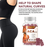 Gummies de Maca pour Adultes Femmes Hommes Racine de Maca Noire Naturelle Complément Alimentaire Boost d'Énergie Soutien de la Courbe Immunitaire