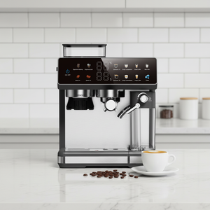 Cafetera Eléctrica Portátil Inteligente Automática para <span class=keywords><strong>Espresso</strong></span> y Cappuccino, Máquina de Café para Hotel, Precio Directo de Fábrica en China - Product Image 1