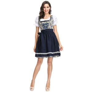 Cerveza Plaid vestido carnaval hermana jugar disfraces Oktoberfest disfraz Sexy Halloween disfraz para niñas - Product Image 5