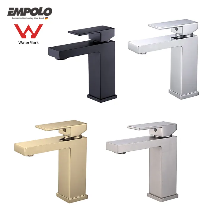 Modern cUPC Faucet Brass Building Material Sanitaryware Single Handle Hot and Cold Mixer Sink Bathroom Basin Faucet Water Taps