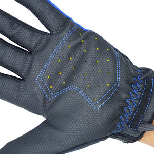 Gants de protection des mains de sport en cuir antidérapants résistants au soleil Gants de cyclisme respirants pour l'équitation et la moto pour l'été - Product Image 5