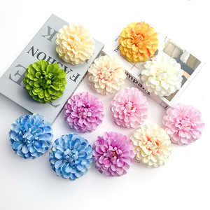 Horquilla con diseño de crisantemo en capas de 10 cm de diámetro, accesorio DIY para ramilletes y fotografía en el hogar - Product Image 1