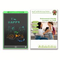 Tablette de dessin numérique, cadeau idéal pour les enfants, tablette d'écriture LCD 8,5 pouces, bloc-notes magique pour le graffiti et le dessin pour enfants