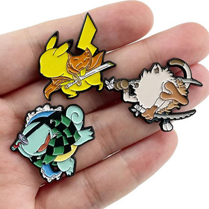 Popolare Stock Mecha Elf Ball gioco in metallo distintivo all'ingrosso dei cartoni animati Anime spille smaltate per borsa <span class=keywords><strong>Ita</strong></span> - Product Image 6