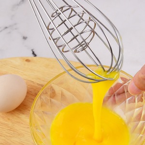 Nuevo batidor de cocina de acero inoxidable, batidor de alambre de globo para mezclar, batir, batir, revolver huevos - Product Image 2