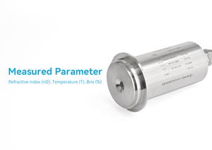 Fabrikant Prijs Aanpasbare Ex-Proof Inline <span class=keywords><strong>Refractometer</strong></span> <span class=keywords><strong>Brix</strong></span> 0-90% Bereik 0.1% Nauwkeurigheid Ss316l Bevochtigd Materiaal Voor - Product Image 2