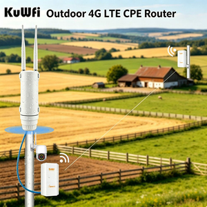 <span class=keywords><strong>Router</strong></span> 4G Industrial KuWFi con Señal Estable, Módem Watchdog, Alimentación POE o DC, Cámara CCTV IP65 Resistente al Agua, <span class=keywords><strong>Router</strong></span> 4G con Ranura <span class=keywords><strong>para</strong></span> Tarjeta <span class=keywords><strong>SIM</strong></span> - Product Image 1