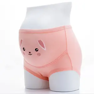 Culottes <span class=keywords><strong>de</strong></span> maternité ajustables bon marché pour femmes grandes tailles, coupe haute, en coton, sous le ventre, soutien du ventre, culottes <span class=keywords><strong>de</strong></span> maternité - Product Image 1
