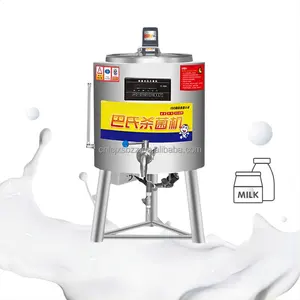Süt için 75 litre yüksek kapasiteli pastörizasyon makinesi büyük pastörizasyon tankı