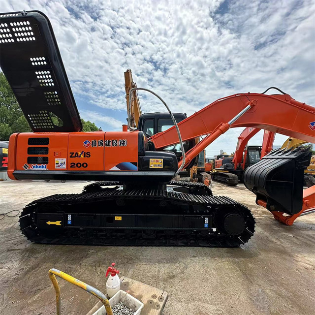 HITACHI 99% New ZX200-5G Used Excavator Japan Original Zaxis ZX200-3 ZX200-3F ZX EX 200 EX200-5 Second Hand Digger