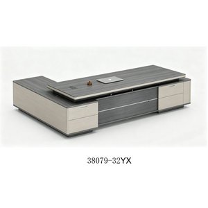Escritorio Ejecutivo Moderno de Madera con Gabinete de Almacenamiento 38079-A22X, Muebles de Oficina Independientes - Product Image 4
