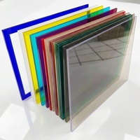 Plaque en polycarbonate haute résistance aux chocs, 30 fois plus résistante que le verre trempé