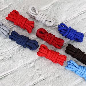 Weiou lacci rotondi da 6mm di spessore forte cordoni di corda lacci Funky coulisse per scarpe da ginnastica stivali con lacci - Product Image 5