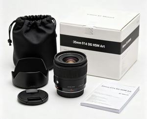 Lente Prime Art DG HSM de 35 mm f/1.4 de Sigma Usada, Montura EF para Canon, Lente Gran Angular de Fotograma Completo, Buen Estado, Lista para Enviar - Product Image 1