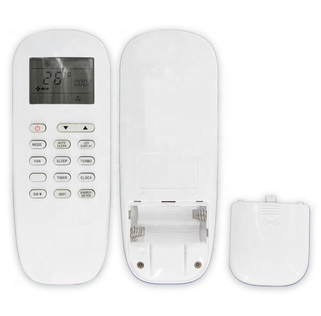 ES-AC059 Factory Price High Quality International AC Remote LCD Display Compatible for VIDEO CON AIR Conditioner Remote Control