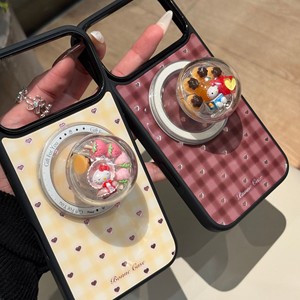 Sfera <span class=keywords><strong>di</strong></span> Cristallo Acrilico 3D a Forma <span class=keywords><strong>di</strong></span> Fragola per Custodia Magnetica per Telefono Cellulare - Product Image 4