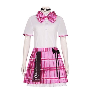 Костюм для косплея на Хэллоуин, карнавал, вечеринку, для YouTuber/VTuber, Hololive Holo Minato Aqua Debu, розовая школьная форма JK, IDOL-003 - Product Image 2