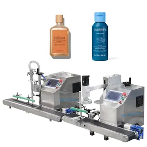 High Quality Semi Automatic Shampoo Body Wash Small Bottle Filling Machine And Capping Machine Cream Liquid Pump Filling Machine