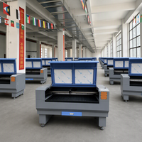 Machine de gravure et de découpe laser CO2 à tube de verre 1390, 80W, 100W, 150W, 300W, découpeuse laser CNC pour acrylique et bois