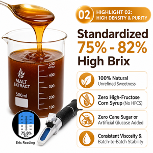 Materia Prima Enzimatica <span class=keywords><strong>di</strong></span> Malto Liquido 25kg Estratto Fermentato <span class=keywords><strong>di</strong></span> Malto <span class=keywords><strong>d</strong></span>'<span class=keywords><strong>Orzo</strong></span> Sfuso - Product Image 3