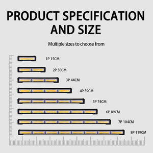 Potencia 72W coche COB luz de advertencia Led Barra de luz de trabajo blanco ámbar amarillo rojo azul luz intermitente emergencia estroboscópica lámpara de Flash camión - Product Image 6