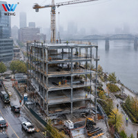 WZHG Bâtiment d'hôtel-resort en structure acier préfabriquée pour les investisseurs hôteliers et les développeurs immobiliers