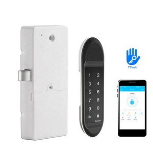 Serrure intelligente sans fil <span class=keywords><strong>avec</strong></span> <span class=keywords><strong>code</strong></span> de clé, TTlock, <span class=keywords><strong>armoire</strong></span> <span class=keywords><strong>à</strong></span> dents bleue, sécurisée, pour casier de sauna - Product Image 4