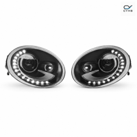 Ensemble de phares LED intégrés à faisceau haut et bas pour VW Beetle 2013-2018 OLIVER Upgrade DRL