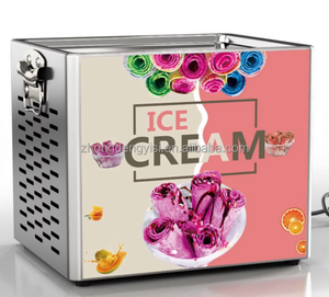 Máquina Portátil de Helado Frito, Máquina Pequeña de Helado Frito de Sobremesa, Máquina de Yogur, Mini Máquina de Helado - Product Image 1