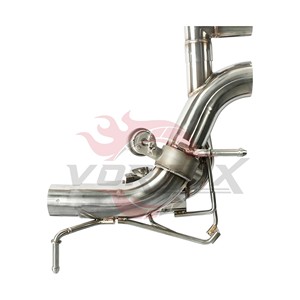 ท่อไอเสีย Vortex Premium สแตนเลสสตีลแบบสามทางพร้อมวาล์วควบคุม สำหรับ Ferrari 458 Italia Spider รุ่น Axle Back - Product Image 4