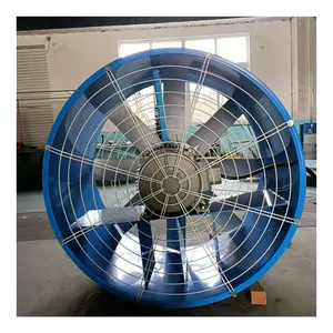Axiale Ventilatoren Ventilatie Hoge Efficiëntie Industriële Hoge Temp Blower Ondergrondse Ventilator Ventilatie Circulatie Ventilator Lichaamsbladen