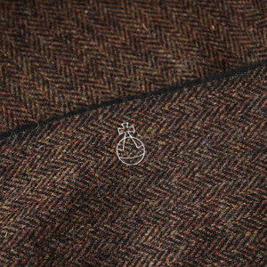 Manteau sur mesure en Harris <span class=keywords><strong>Tweed</strong></span> 100% laine 625G, tissu de laine d'hiver de haute qualité, stock disponible - Product Image 2