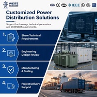 Transformateur triphasé immergé en cuivre à faible perte, entièrement scellé, 11 kV, 500 kVA, 630 kVA, 1600 kVA, 400 V, 50/60 Hz, pour postes de transformation extérieurs et usines