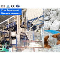 Ligne de production industrielle automatique de litière pour chats en argile bentonite avec technologie de compactage élevée, capacité de 1 à 15 TPH, certifiée CE