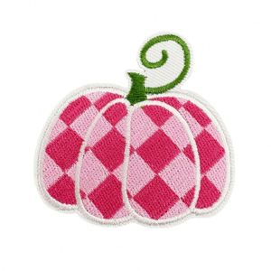 Patch brodé thermocollant mignon à motifs variés de citrouilles pour la décoration de vêtements, chapeaux et sacs - Product Image 3