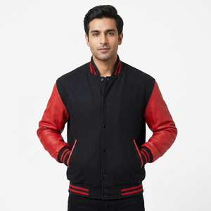 Veste universitaire personnalisée à prix de gros fabriquée au Pakistan, veste universitaire grande taille pas chère pour hommes - Product Image 1