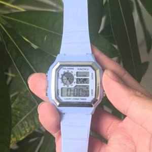 Réveil Affichage de la semaine Montres Homme Numérique 5ATM Plongée Montre homme Montres de sport classiques pour homme - Product Image 6