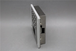D-8410 không thấm nước công nghiệp Touchpad trỏ thiết bị <span class=keywords><strong>12</strong></span> nút gồ ghề thép không gỉ kim loại số bàn phím - Product Image 2