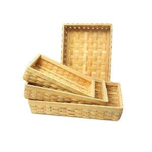 Excellent Quality Eco Friendly Rattan Serving Tray Perfect for Coffee Table Decor or Organizing Essentials at Factory Price - Product Image 1