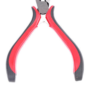 Pince à bijoux Xinrui 4,5 pouces rouge et noir en acier 45 pour outils de bricolage - Product Image 1